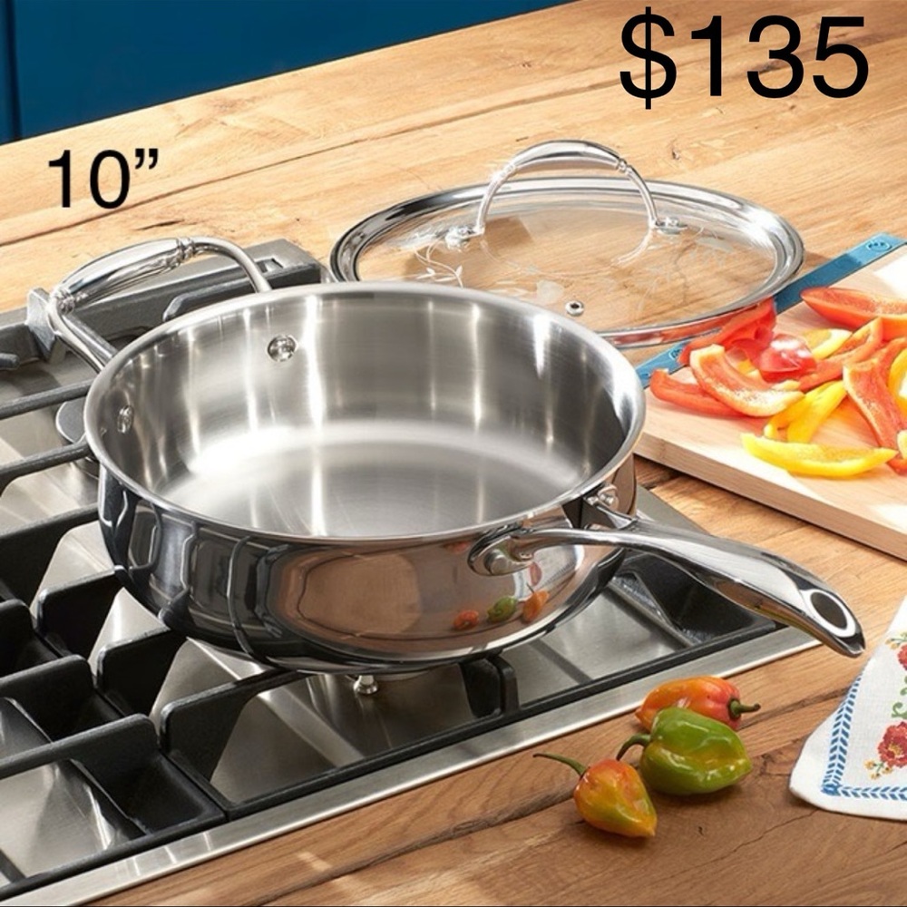 Stainless Steel Saucepan with Lid